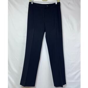 Elliott Lauren Women's Size 4 Black Heavyweight Pull On Straight Leg Dress Pants